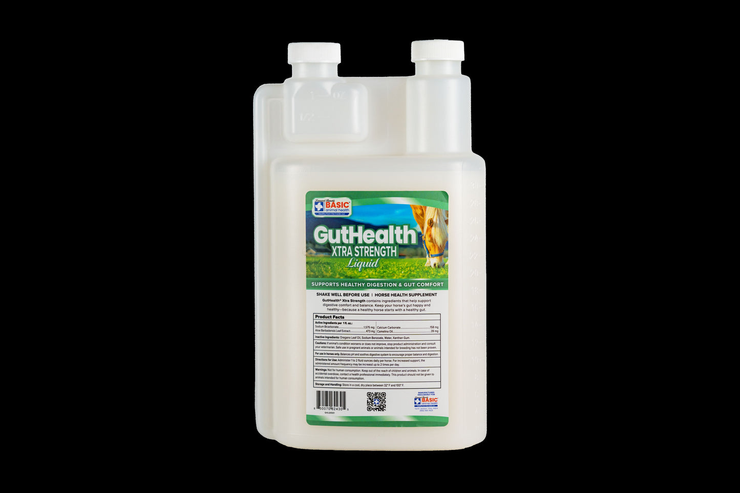 GutHealth Xtra Strength Liquid Supplement for Horses