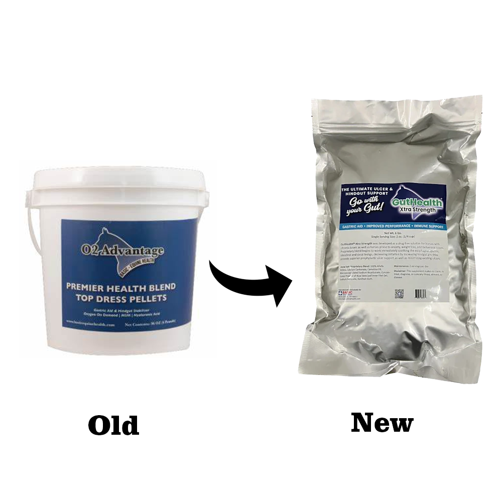 GutHealth Xtra Strength Pellet Supplement for Horses