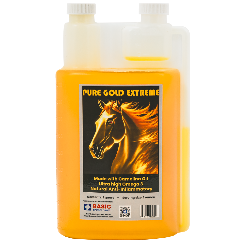 Basic Animal Health - Pure Gold Plus - One(1) Quart