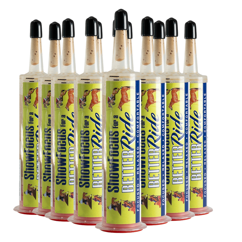 ShowFocus for a BetterRide Gel Supplement for Horses