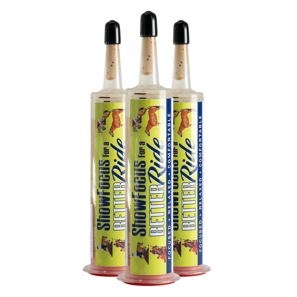 ShowFocus for a BetterRide Gel Supplement for Horses