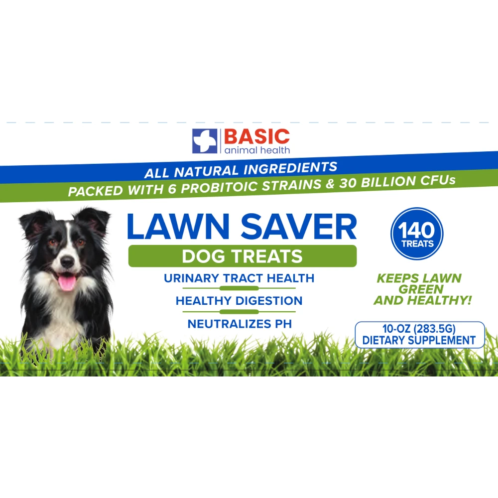 Lawn Saver Dog Treats - Grass Saver Supplement for dogs