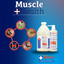 MuscleHealth Gel Supplement for Horses - Bottles