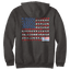 Animal American Flag Carhartt Hoodies