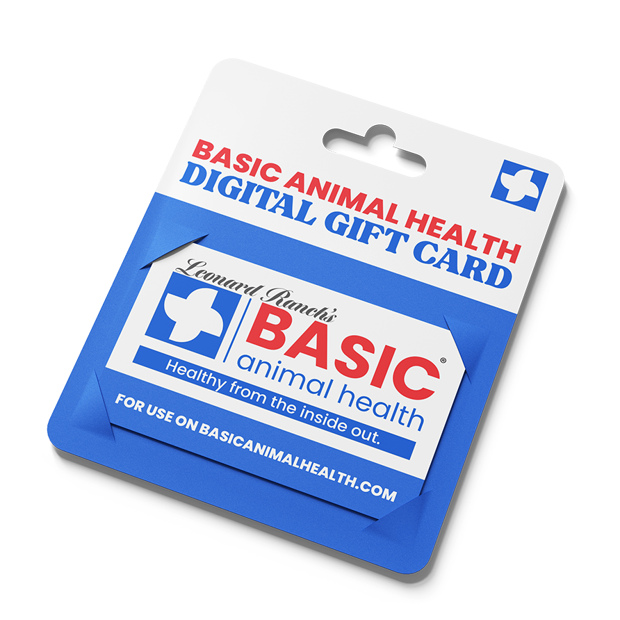 Basic Animal Health Gift Card