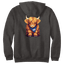 Baby Highland Cow Carhartt Hoodies