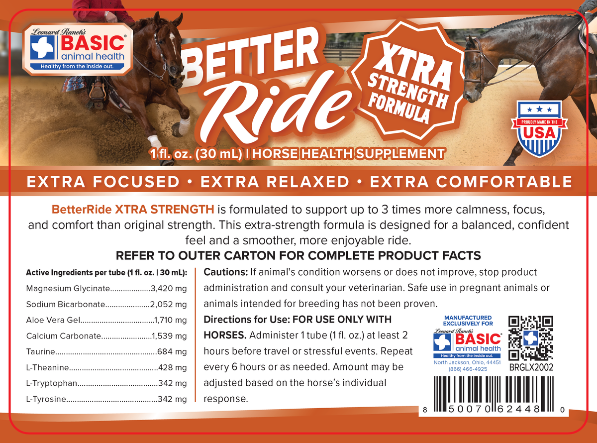 BetterRide Xtra Strength Gel - 3 Pack