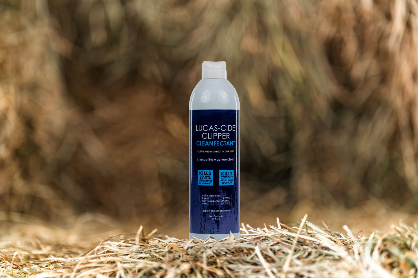 LUCAS-CIDE Clipper Cleanfectant Spray - 16 oz.