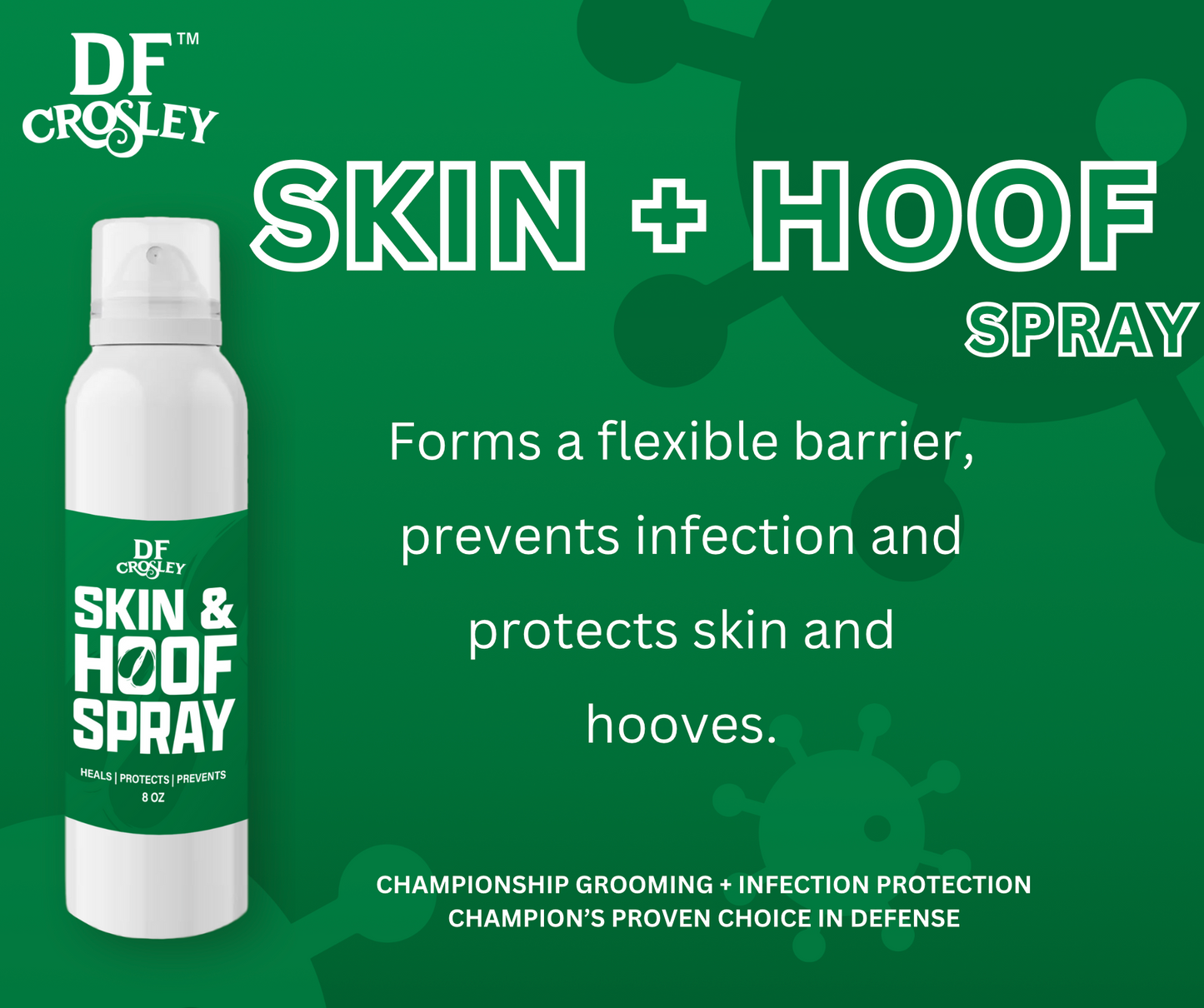 DF Crosley Skin & Hoof Spray for Sheep & Goats - 8 oz.