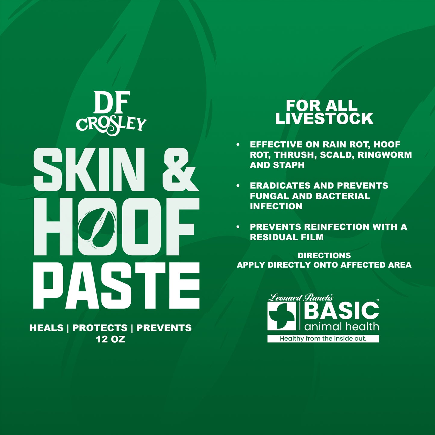 DF Crosley Skin & Hoof Paste- 12 oz.