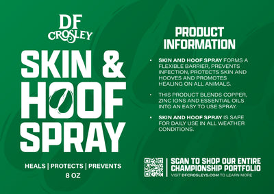 DF Crosley Skin & Hoof Spray - 8 oz.