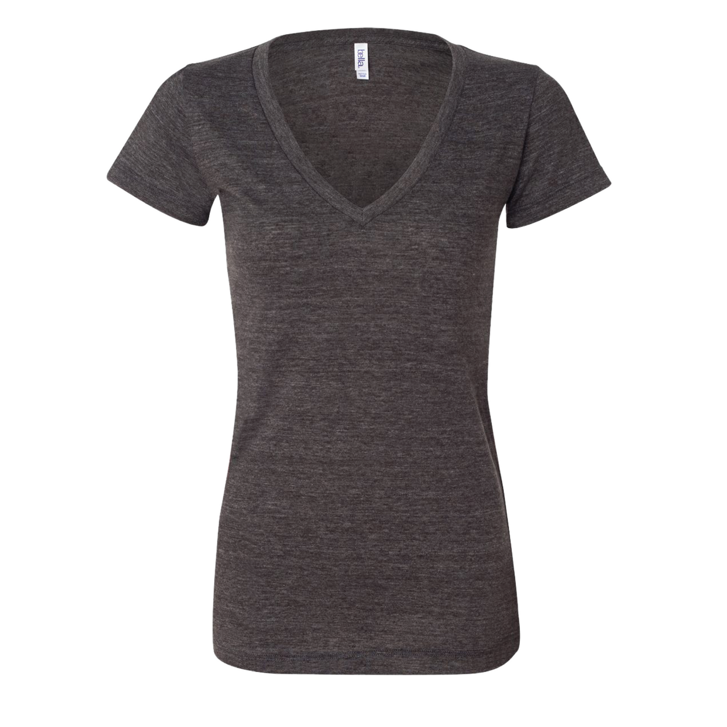 Baby Highland Cow Ladies V-Neck Shirt