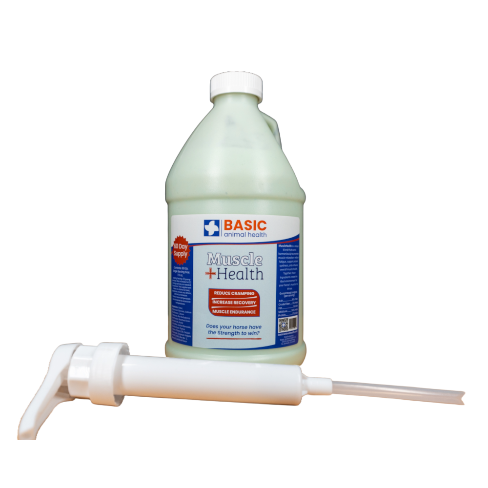 Basic Animal Health MuscleHealth Gel Supplement For Horses