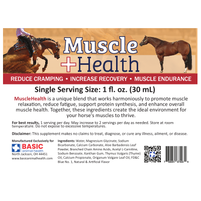 MuscleHealth Gel Supplement for Horses